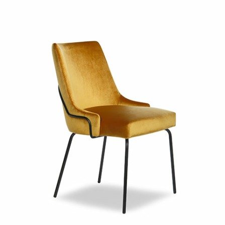 Louvre Tube — contract side chair by Inngrain Furniture