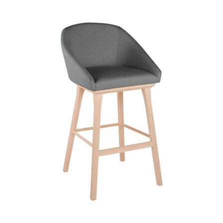 Tati ST — contract high stool by Inngrain Furniture